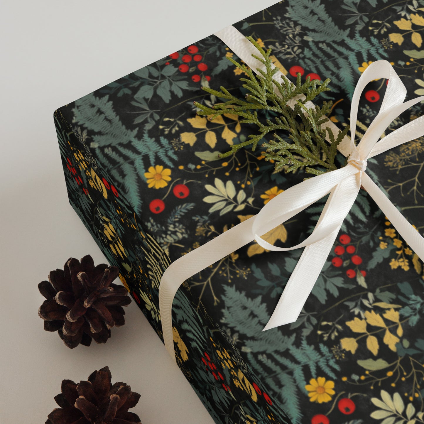 Vintage  Botanical Premium Gift Wrapping Paper